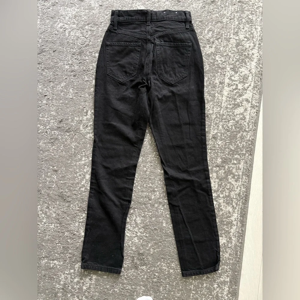 Size 25 Stylish Black Denim Jeans - Picture 5 of 5